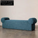Plush Velvet Fabric Modern Long Accent Ottoman Bedroom Living Room Bench