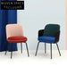 Plush Velvet Metal Dining Chair with French Style for Elegant Dining
