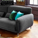 Plush Velvet Modern Accent Sofa with Metal Legs