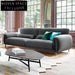 Plush Velvet Modern Accent Sofa with Metal Legs