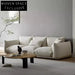 Plush Velvet Modern Minimalist Sofa for Living Room and Apartment Comfort
