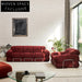 Plush Velvet Modern Sectional Luxury Couch Set for Living Room Sofa