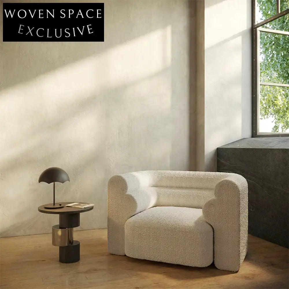 Plush Velvet Modular Sectional Sofa Set with Ottoman, Modern Living Room Couch