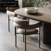 Plush Velvet Nordic Dining Chair with Sturdy Metal Base for Modern Homes