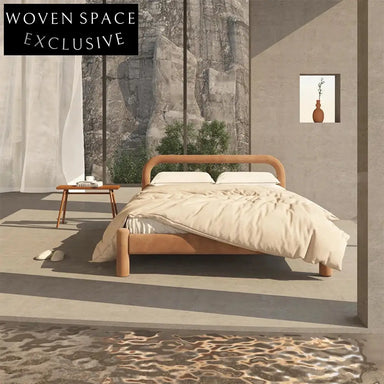 Plush Velvet Queen Size Upholstered Bed Frame with Modern Design