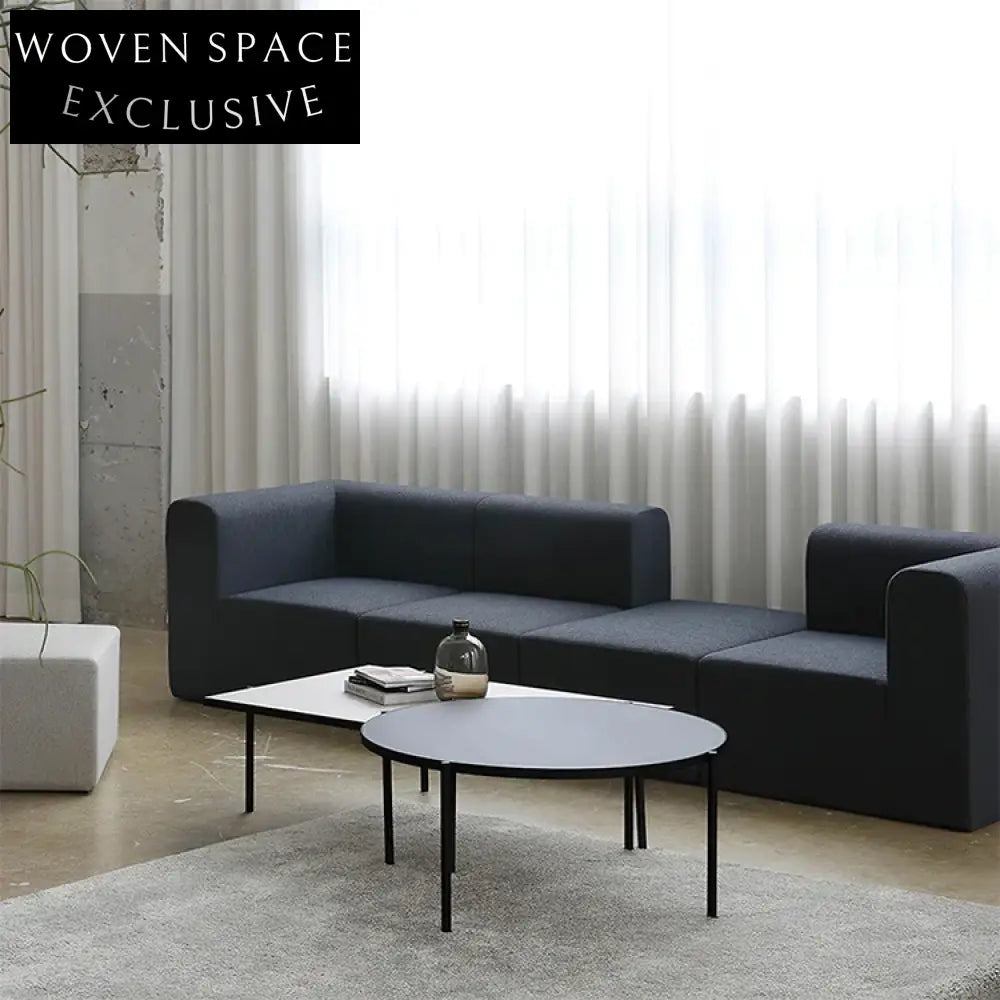 Plush Velvet Sectional Sofa – Modern Modular Living Room Set