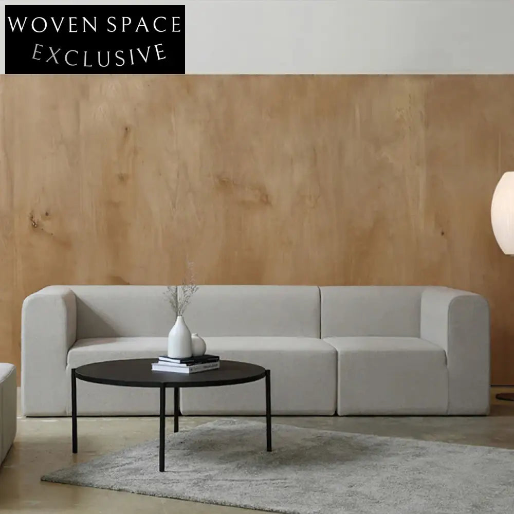 Plush Velvet Sectional Sofa – Modern Modular Living Room Set