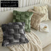 Plush Velvet Square Throw Pillow for Sofa Bed Couch Cushion