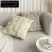 Plush Velvet Square Throw Pillow for Sofa Bed Couch Cushion