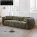 Plush Velvet Tufted Chesterfield Sofa Sectional Couch for Living Room