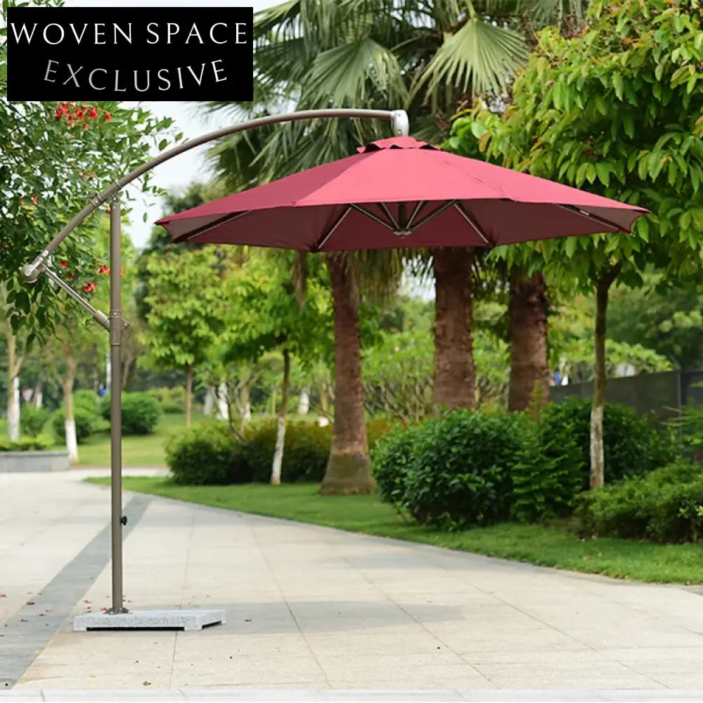 Premium Aluminum Outdoor Patio Pool Beach Umbrella Sunshade Parasol