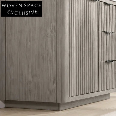 Premium Freestanding Solid Wood Bathroom Vanity with Cultured Marble Top