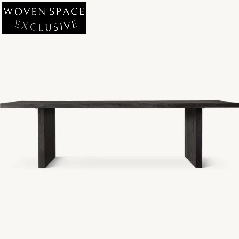 Luxury Wooden Dining Table & Chair Set, Customizable for Elegant Spaces