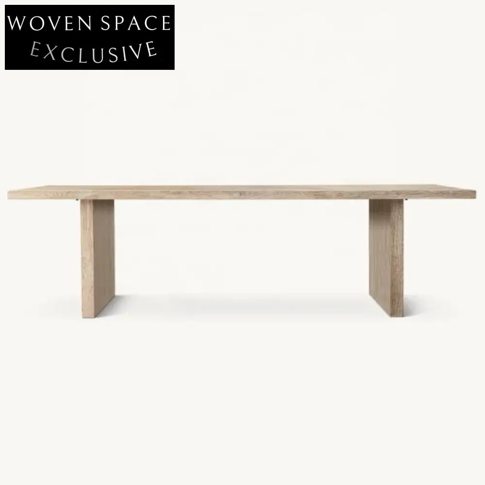Luxury Wooden Dining Table & Chair Set, Customizable for Elegant Spaces