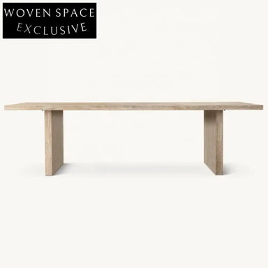 Luxury Wooden Dining Table & Chair Set, Customizable for Elegant Spaces