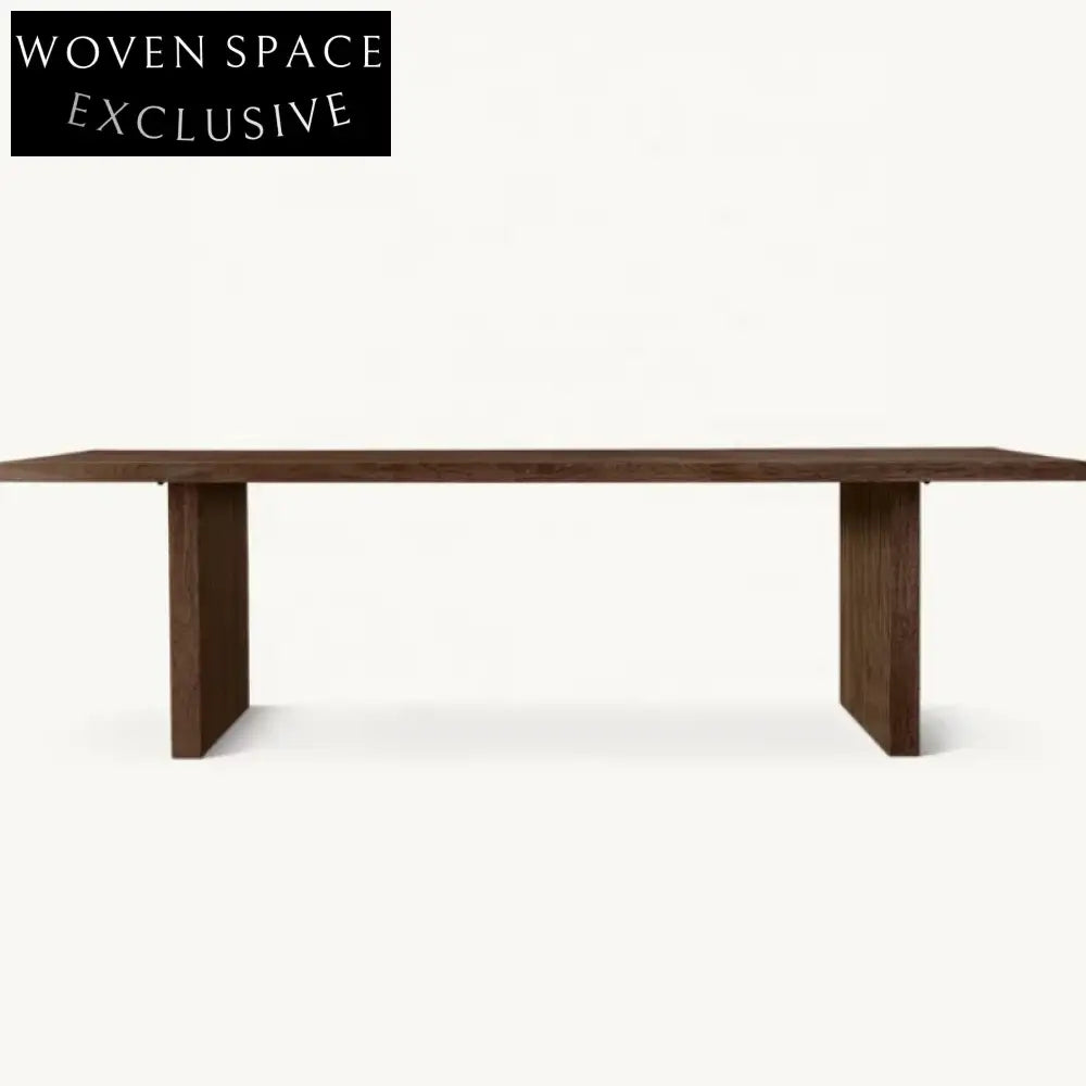 Luxury Wooden Dining Table & Chair Set, Customizable for Elegant Spaces