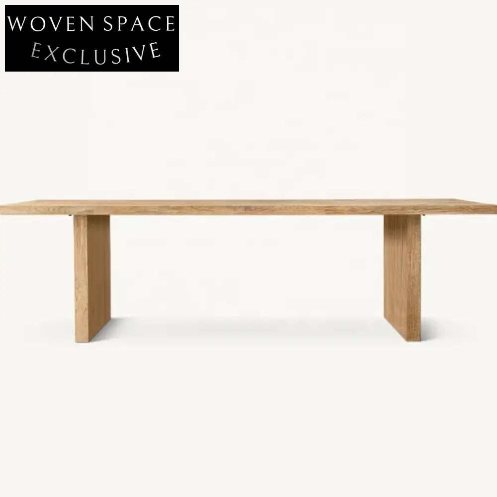Luxury Wooden Dining Table & Chair Set, Customizable for Elegant Spaces