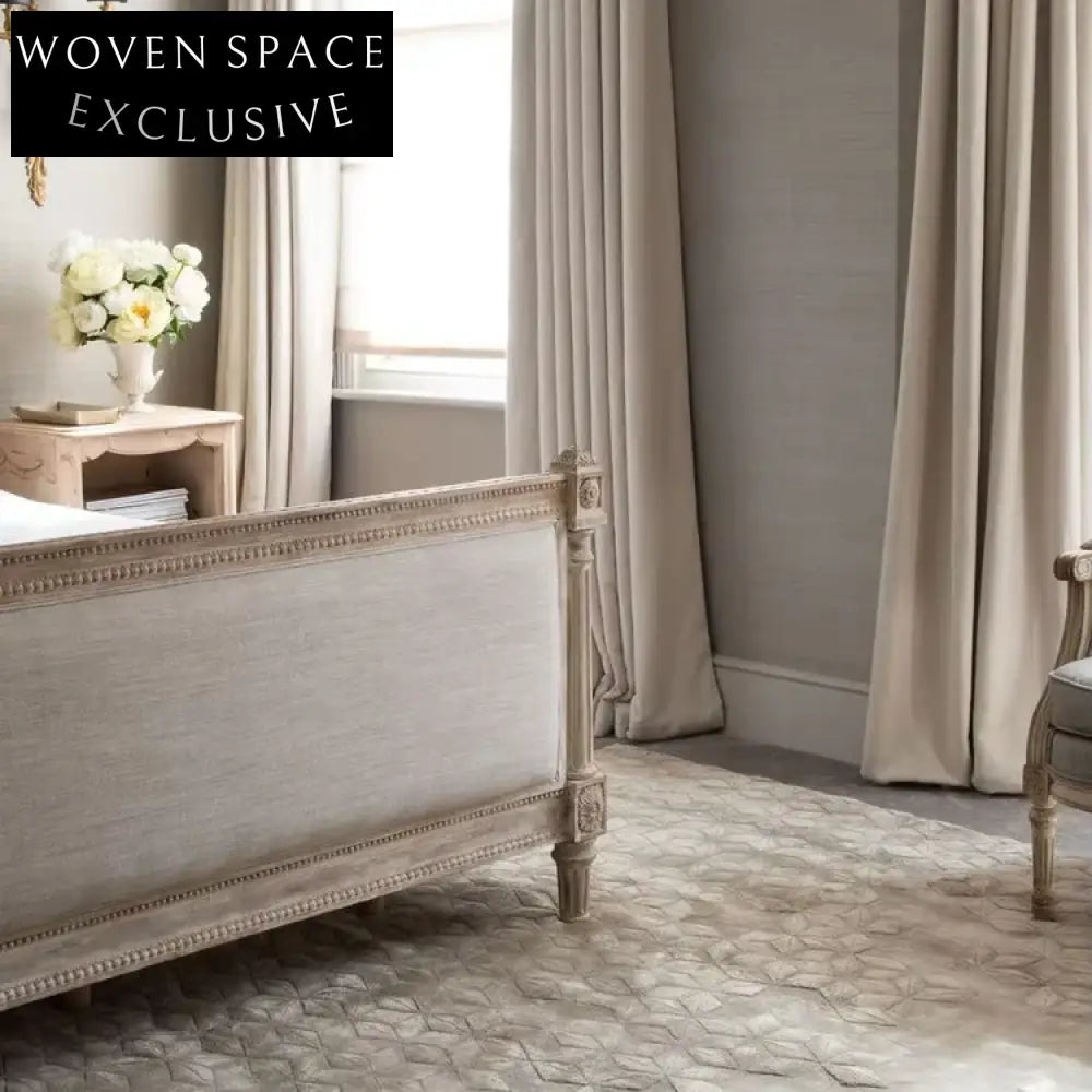 Premium Handmade Gray Abstract Area Rug for Modern Living Spaces