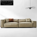 Premium Modern Luxury Leather Sectional Sofa Set - Classic Living Room Furniture