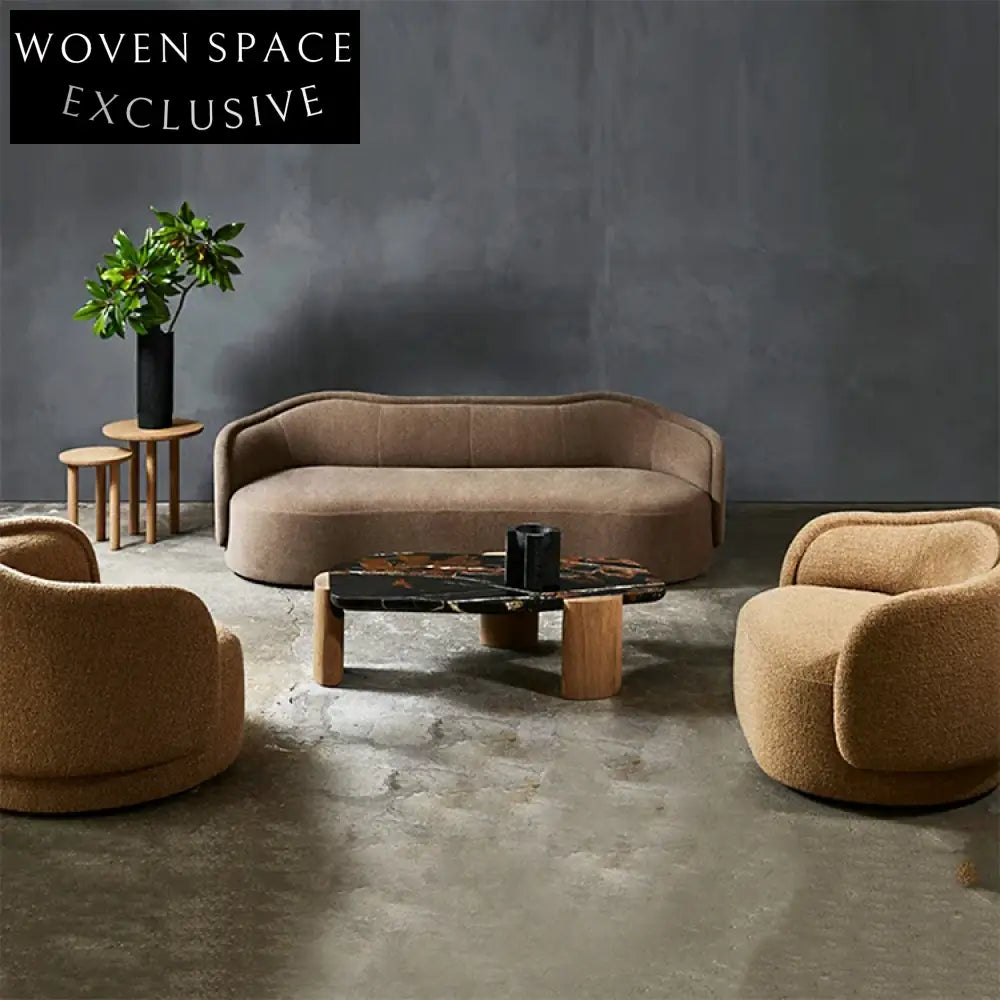 Premium Modular Fabric Armrest Sofa Set for Modern Living Room Spaces