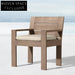 Premium Outdoor Teak Wood Bar Set: Durable Patio Bar Stools & Table