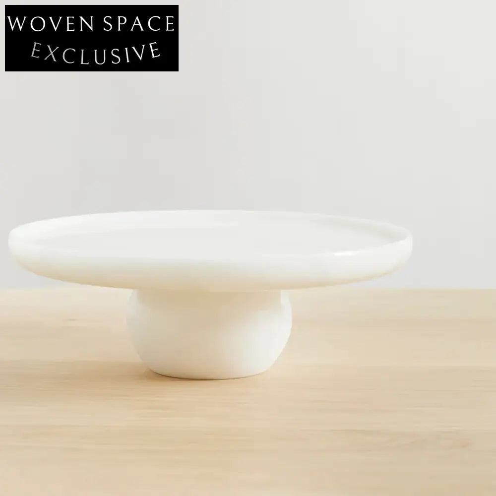 Premium Round White Marble Decorative Display Serving Tray for Elegant Home