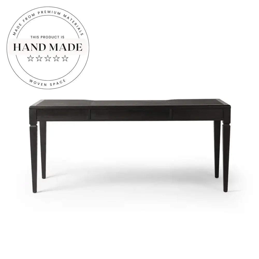 Premium Solid Oak Retro Villa Executive Office Writing Desk
