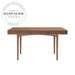 Premium Solid Walnut Wood Modern Studio Home Office Writing Desk
