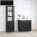 Premium Solid Wood Bathroom Vanity Cabinet with Soft-Close Drawers, Modern Design