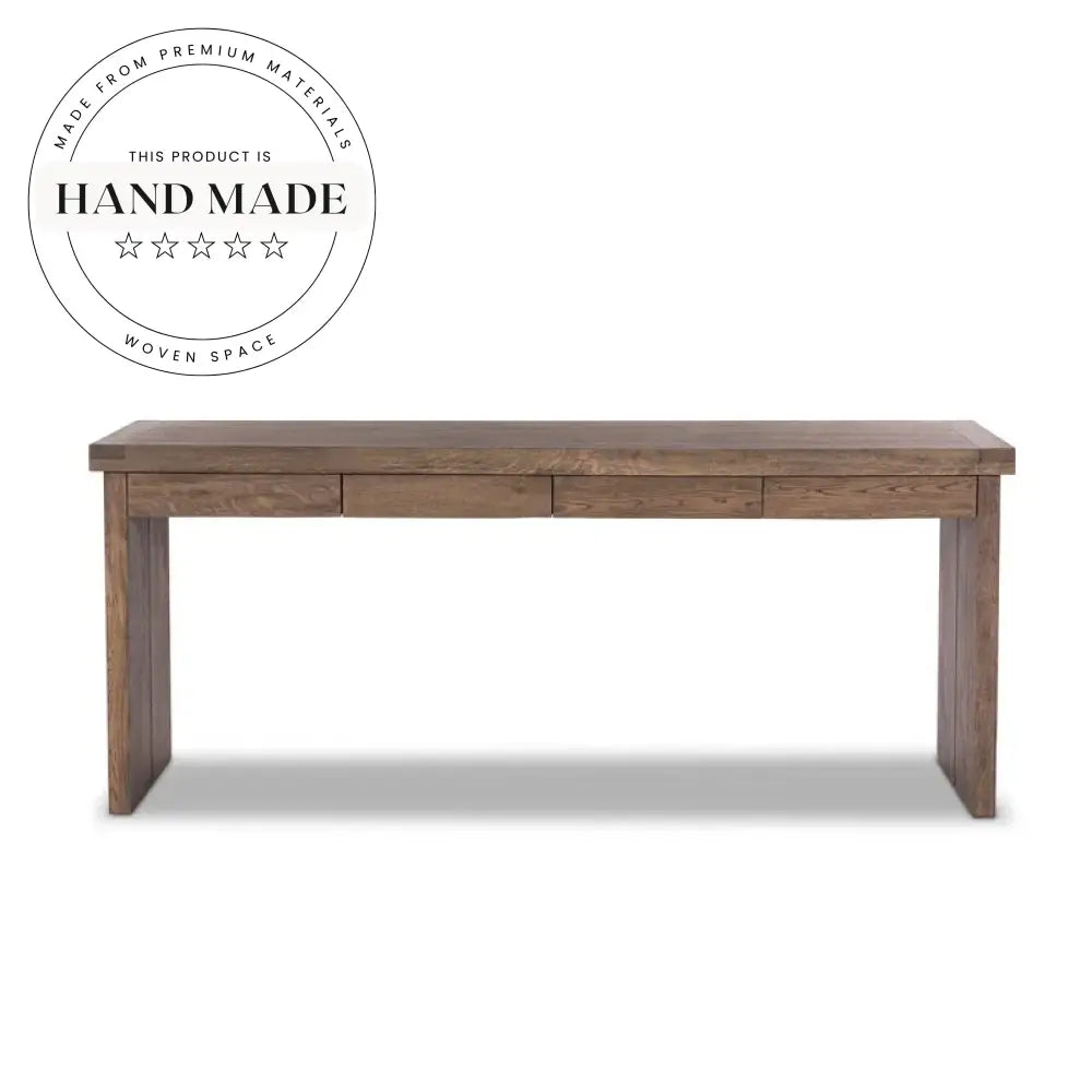 Premium Solid Wood Contemporary Antique Secretary Office Writing Desk