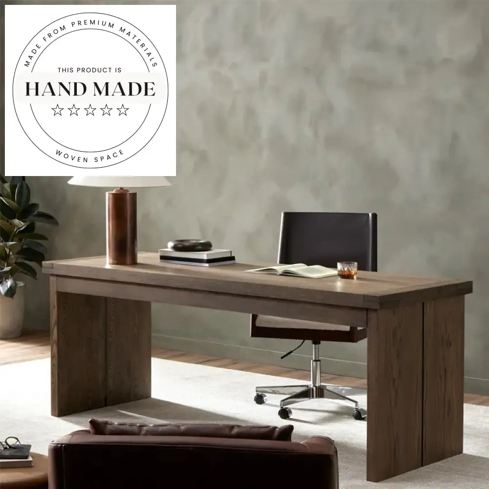 Premium Solid Wood Contemporary Antique Secretary Office Writing Desk