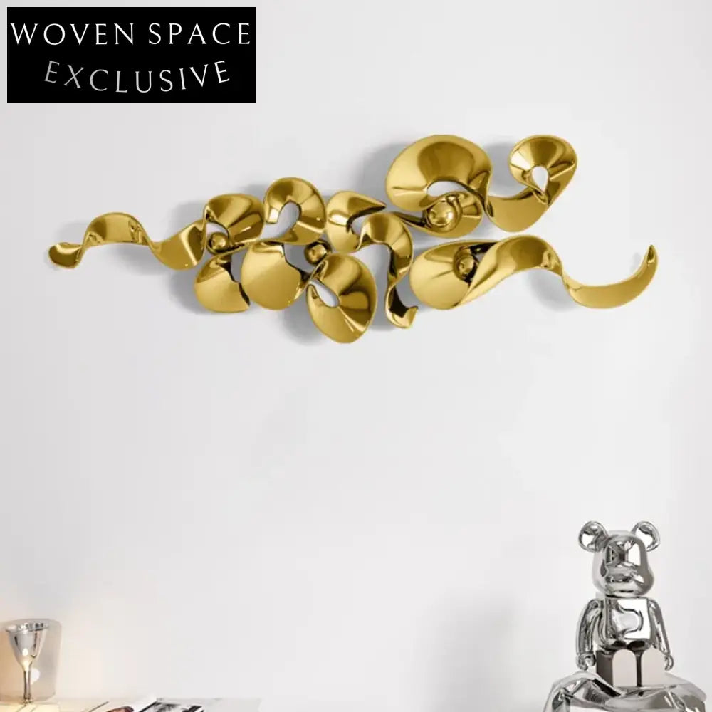 Premium Stainless Steel Abstract Wall Décor Art for Contemporary Living