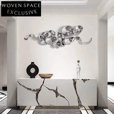 Premium Stainless Steel Abstract Wall Décor Art for Contemporary Living