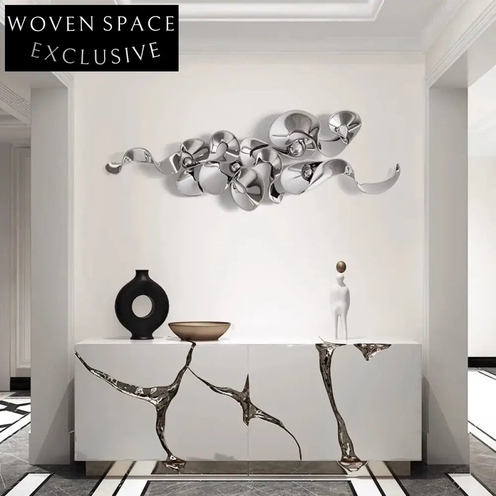 Premium Stainless Steel Abstract Wall Décor Art for Contemporary Living