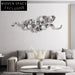 Premium Stainless Steel Abstract Wall Décor Art for Contemporary Living