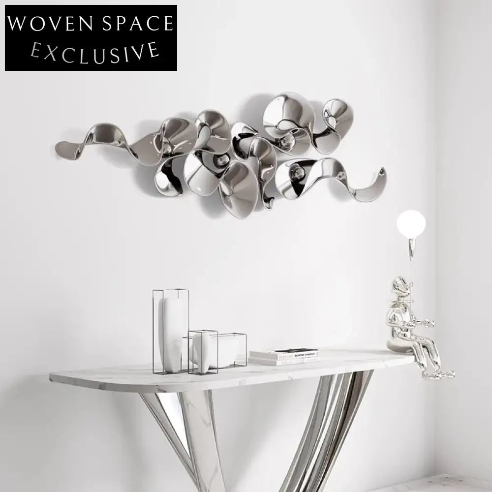 Premium Stainless Steel Abstract Wall Décor Art for Contemporary Living