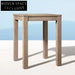 Premium Teak Wood Outdoor Bar Set: Stylish High Chairs and Table