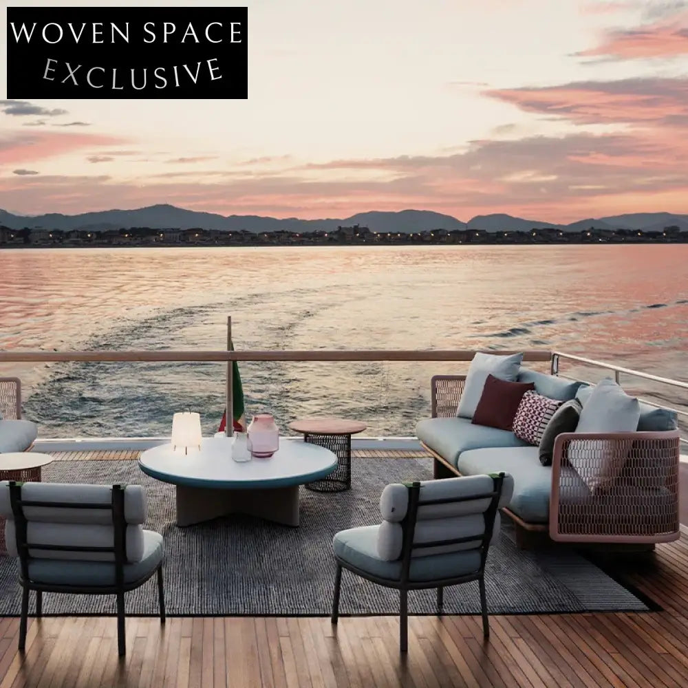 Premium Teak Wood Outdoor Modular Sofa Set with All-Weather Cushions