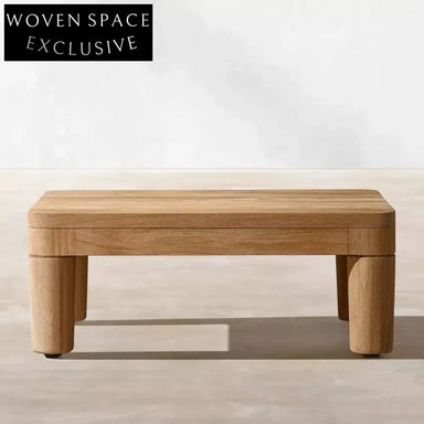 Premium Teak Wood Outdoor Patio Garden Accent End Table