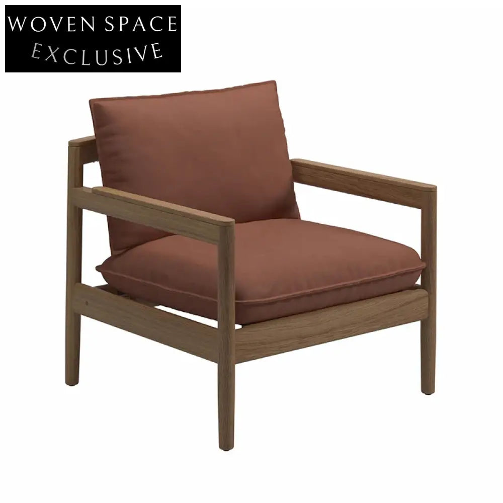 Premium Teak Wood Outdoor Sofa Set for Modern Garden Living