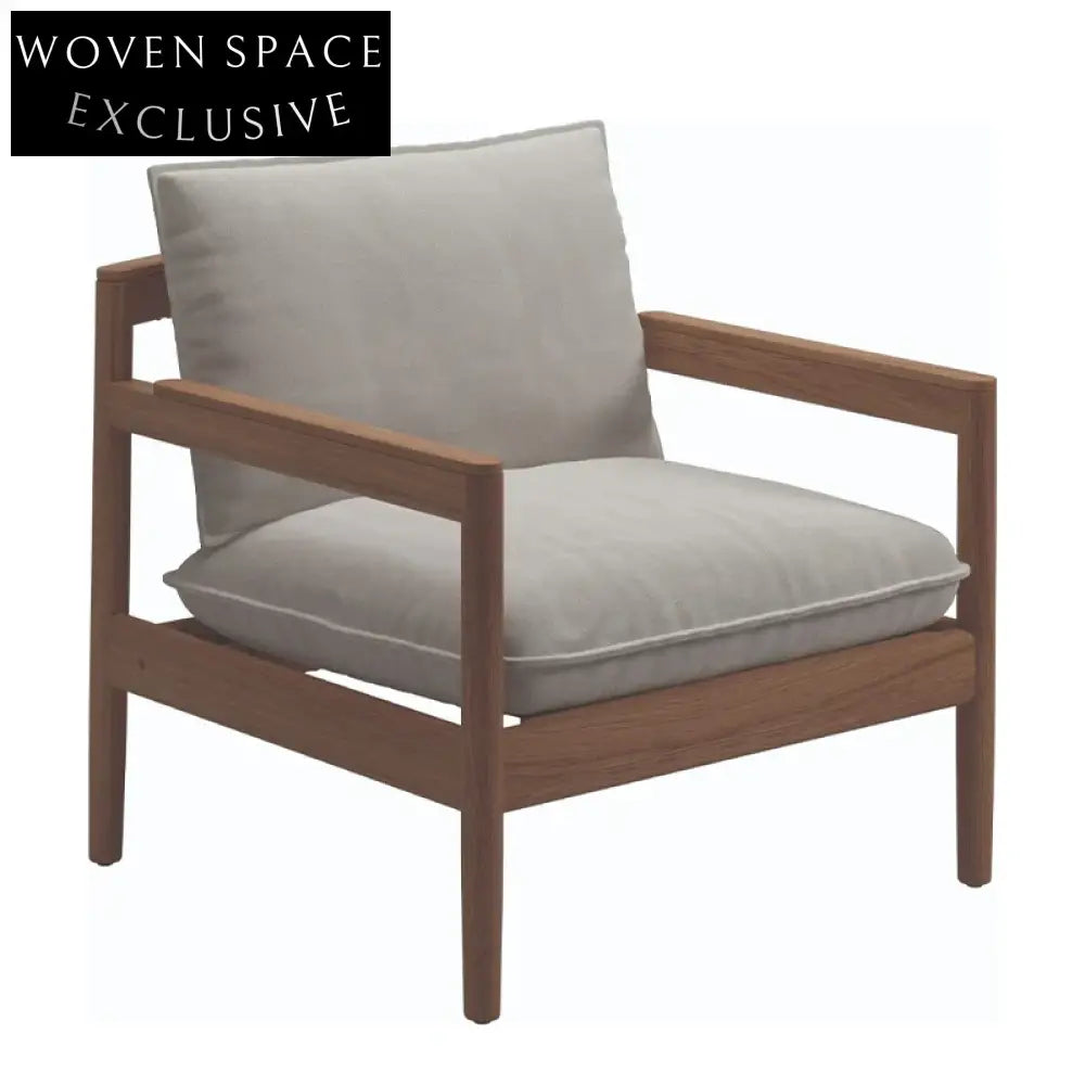 Premium Teak Wood Outdoor Sofa Set for Modern Garden Living