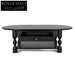 Primrose 1.4m Oval Coffee Table - Black
