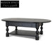 Primrose 1.4m Oval Coffee Table - Black Coffee Table