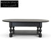 Primrose 1.4m Oval Coffee Table - Black Coffee Table