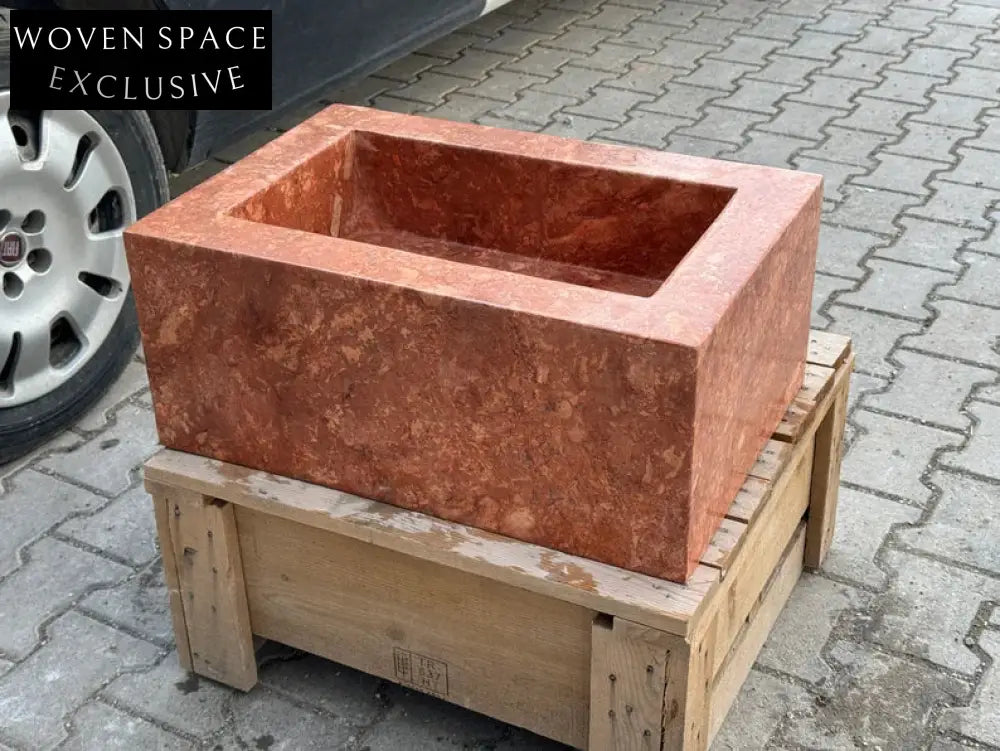 Prunelle Travertine Marble Wash Basin