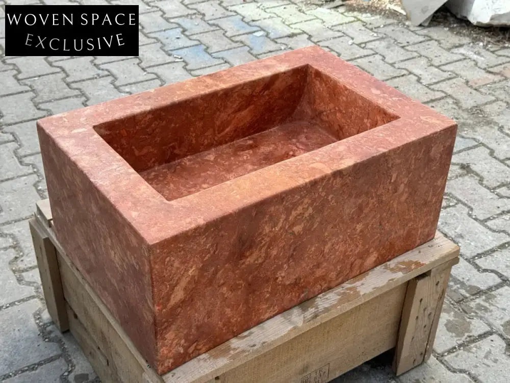 Prunelle Travertine Marble Wash Basin
