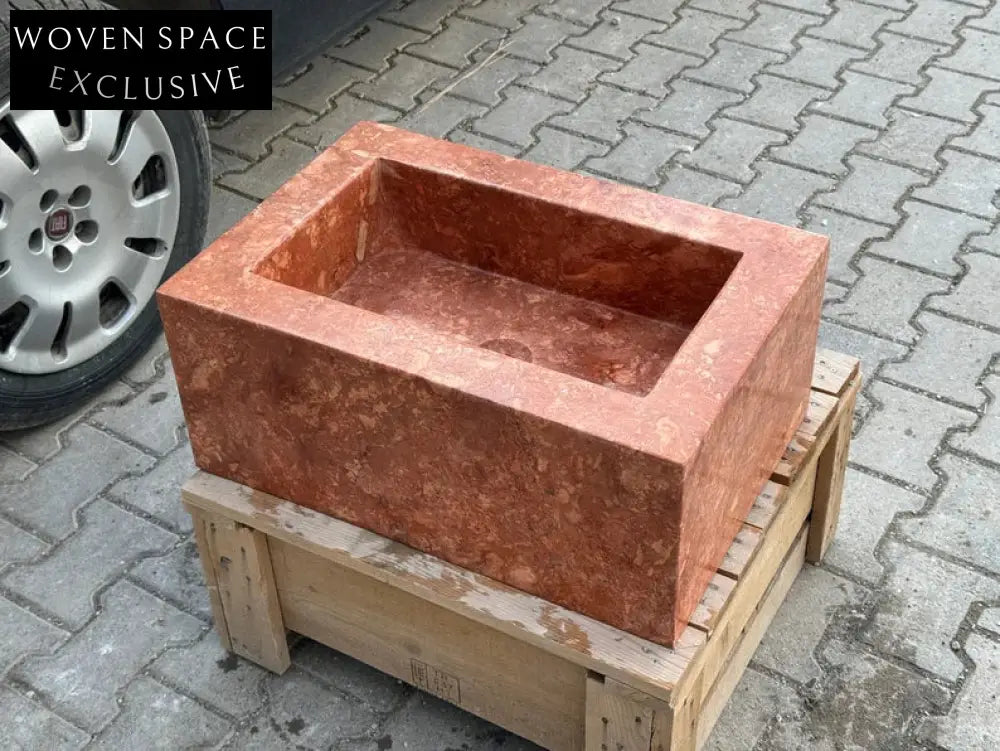 Prunelle Travertine Marble Wash Basin