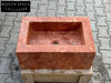Prunelle Travertine Marble Wash Basin
