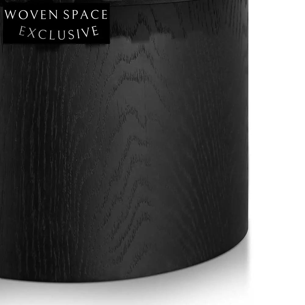 Quintin 1.4m Wooden Coffee Table - Black Coffee Tables