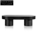 Quintin 1.4m Wooden Coffee Table - Black Coffee Tables